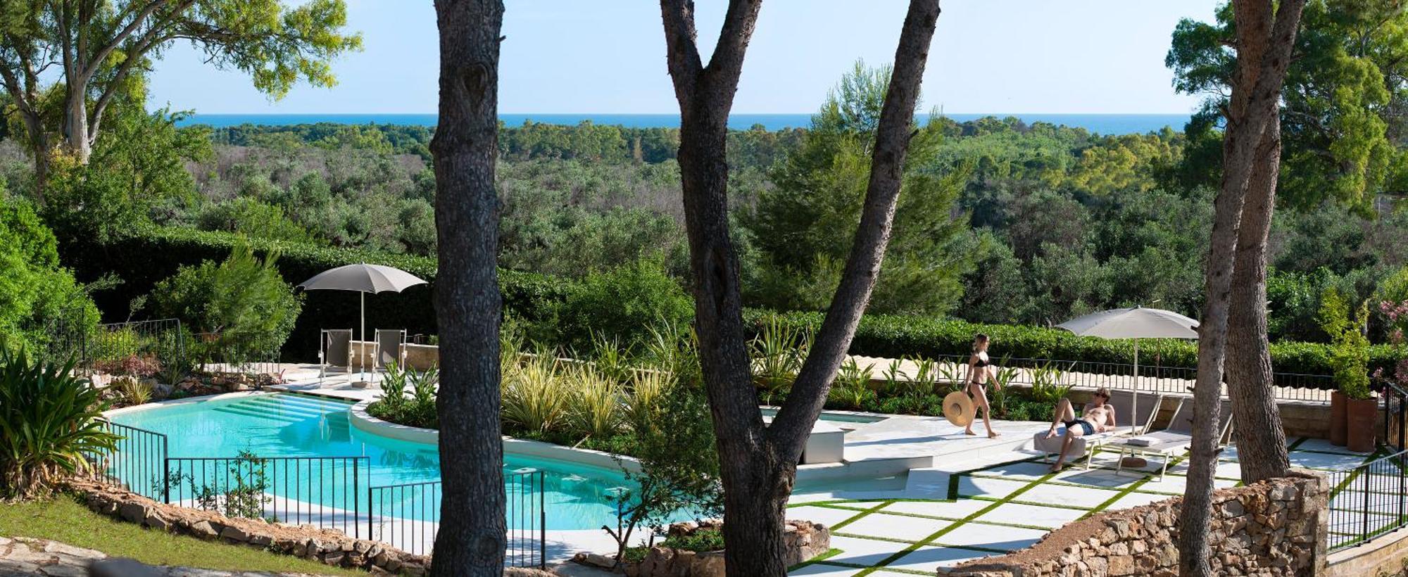Hotel Masseria Fontanelle อูเจนโต ภายนอก รูปภาพ